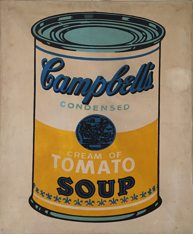 Warhol - Campbells Soup Can